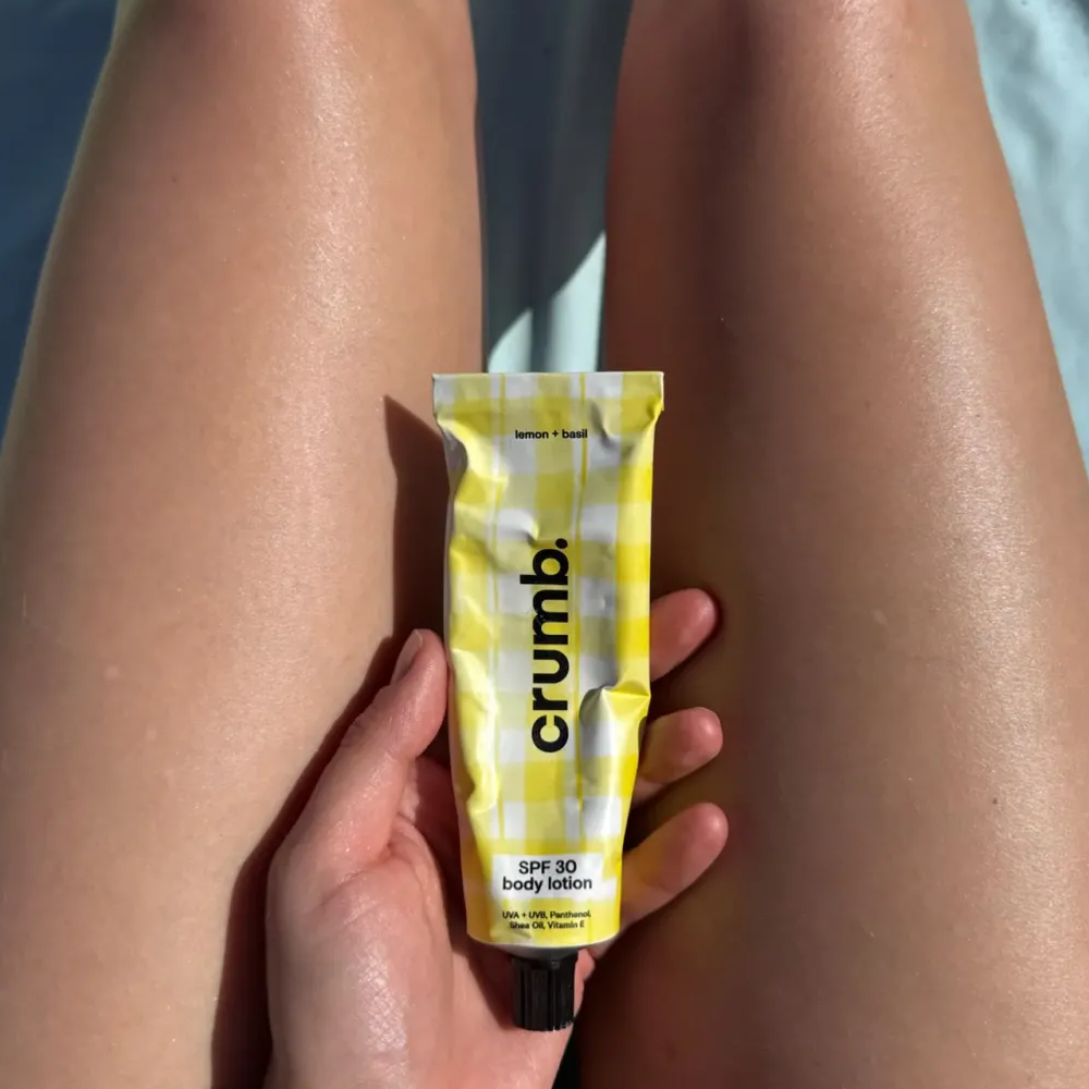 CRUMB. Body Lotion Lemon Basil SPF 30+ 100ml - Сонцезахисний крем для тіла "Lemon Basil" - фото №2 CRUMB. Body Lotion Lemon Basil SPF 30+ 100ml - Сонцезахисний крем для тіла "Lemon Basil" - фото №2